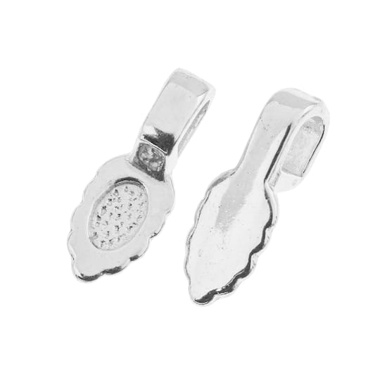 John Bead Must Have Findings 15mm Glue-On Bails